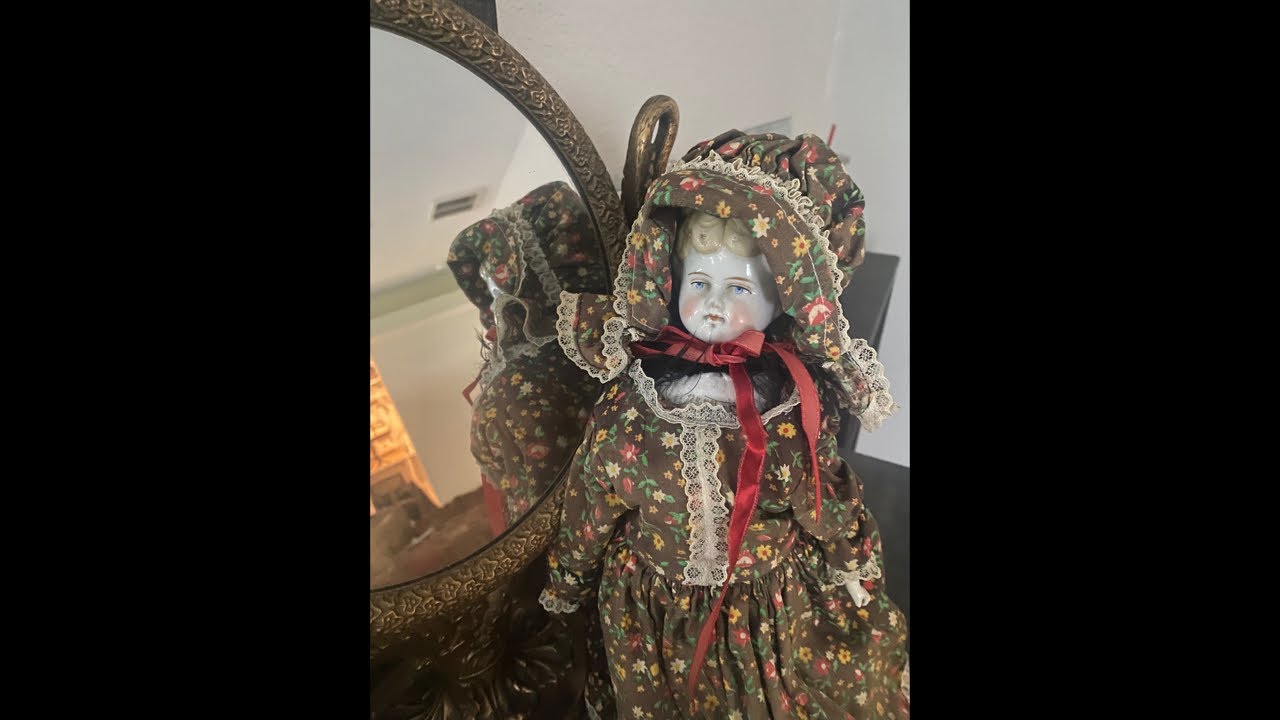 We Found A Creepy Doll From The 1800's In Original Condition! Let's See If It's Haunted